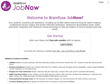 Tablet Screenshot of main.danburylibrary.clc.jobnow.brainfuse.com